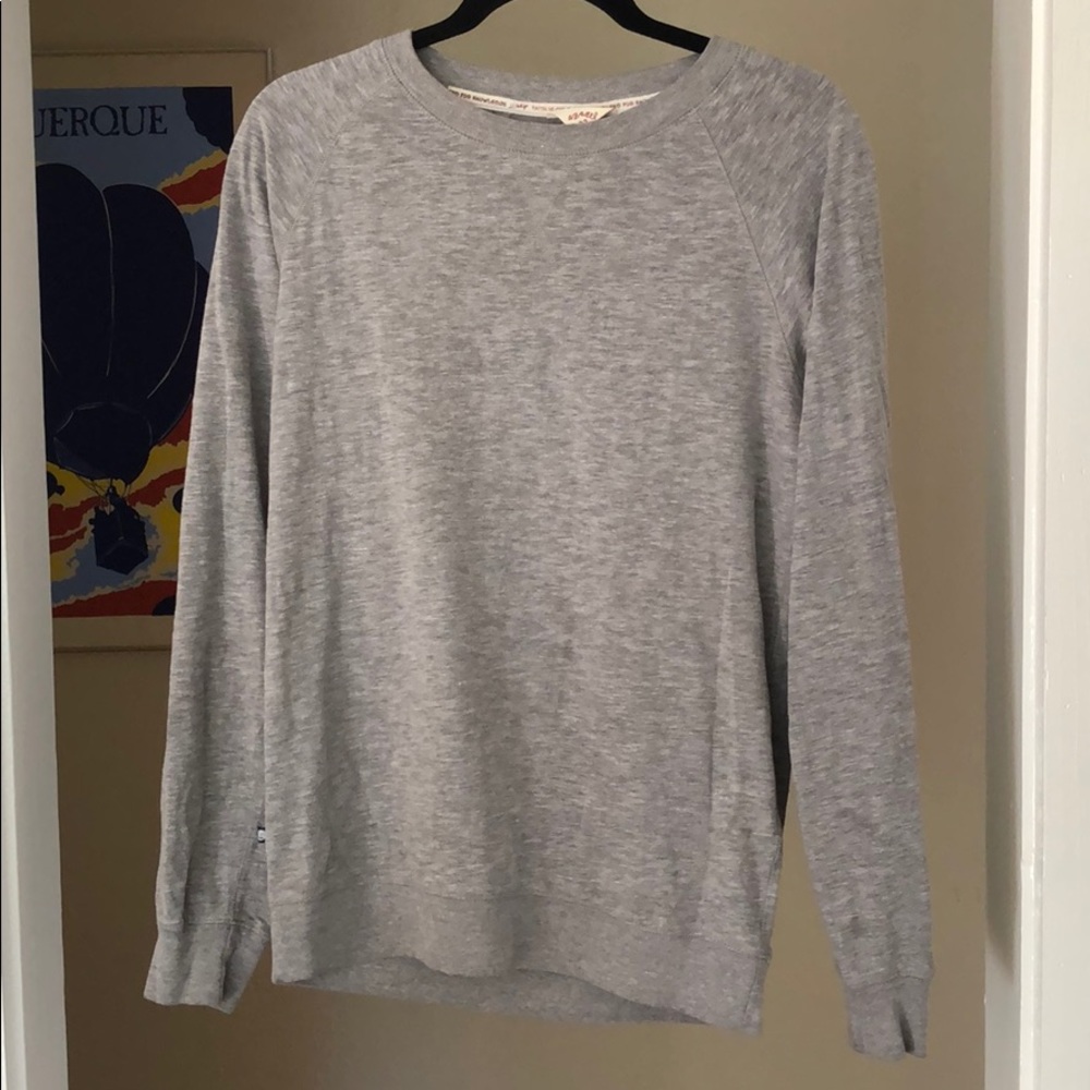 Long sleeve cotton sweater